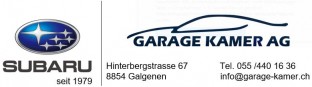 Garage Kamer AG Ausstellung Zürcherstrasse 33a Siebnen, Galgenen